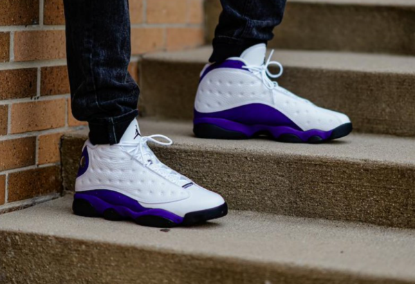 Giày Nike Air Jordan 13 Retro GS 'Lakers' 884129-105 - Ảnh 5