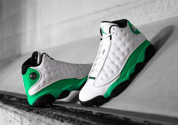 Giày Nike Air Jordan 13 Retro GS 'Lucky Green' DB6536-113 - Ảnh 4