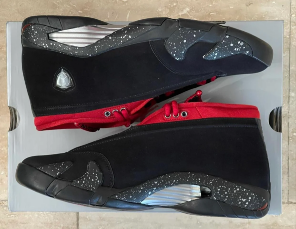 Giày Nike Wmns Air Jordan 14 Retro Low 'Red Lipstick' DH4121-006 - Ảnh 4