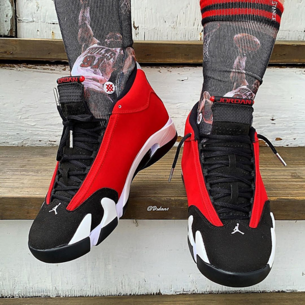 Giày Nike Air Jordan 14 Retro 'Gym Red' 487471-006 - Ảnh 2