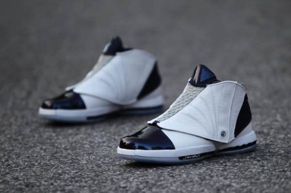 Giày Nike Air Jordan 16 Retro 'Midnight Navy' 2016 683075-106 - Ảnh 10