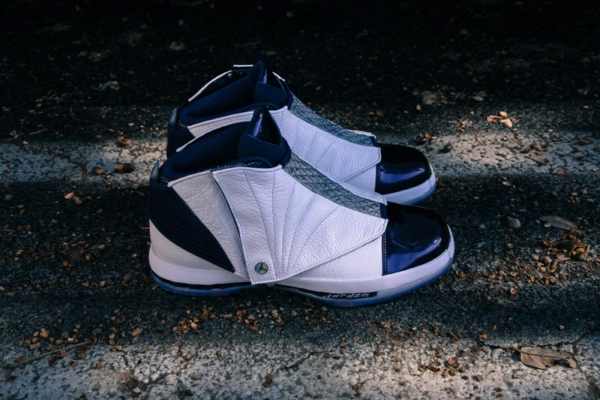 Giày Nike Air Jordan 16 Retro 'Midnight Navy' 2016 683075-106 - Ảnh 5