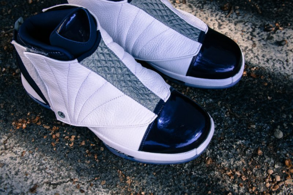 Giày Nike Air Jordan 16 Retro 'Midnight Navy' 2016 683075-106 - Ảnh 9