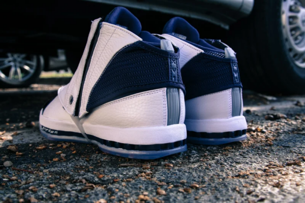 Giày Nike Air Jordan 16 Retro 'Midnight Navy' 2016 683075-106 - Ảnh 8