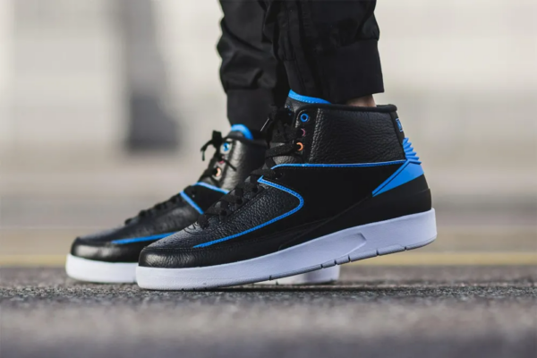 Giày Nike Air Jordan 2 Retro BG Radio Raheem 'Black' 834276-015 - Ảnh 5