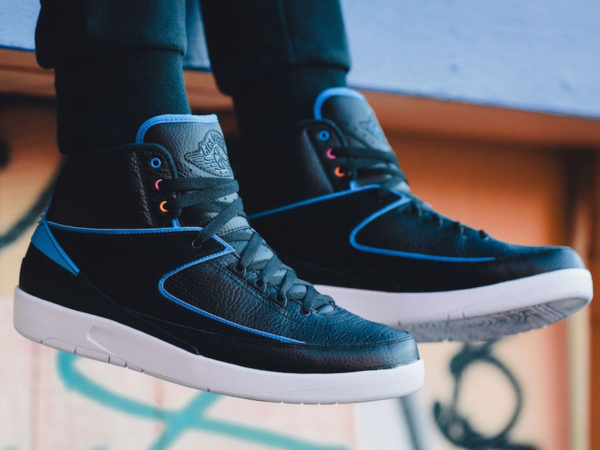 Giày Nike Air Jordan 2 Retro BG Radio Raheem 'Black' 834276-015 - Ảnh 4