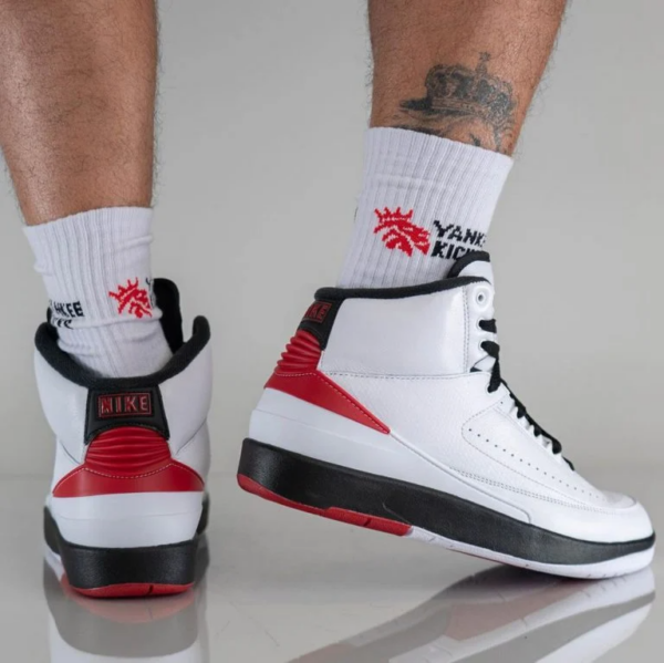 Giày Nike Air Jordan 2 Retro OG 'Chicago' DX2454-106 - Ảnh 8