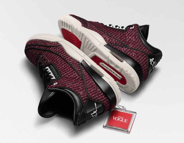 Giày Nike Anna Wintour x Wmns Air Jordan 3 Retro 'University Red' BQ3195-601 - Ảnh 5