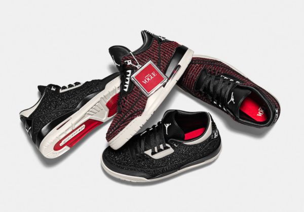 Giày Nike Anna Wintour x Wmns Air Jordan 3 Retro 'University Red' BQ3195-601 - Ảnh 12