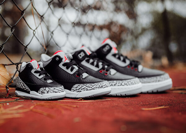 Giày Nike Air Jordan 3 Retro OG 'Black Cement' 2018 854262-001 - Ảnh 5