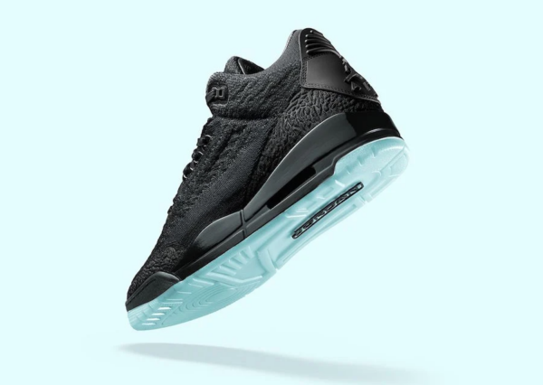 Giày Nike Air Jordan 3 Retro Flyknit 'Black' AQ1005-001 - Ảnh 6