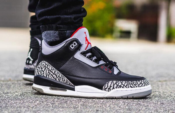 Giày Nike Air Jordan 3 Retro OG 'Black Cement' 2018 854262-001 - Ảnh 2