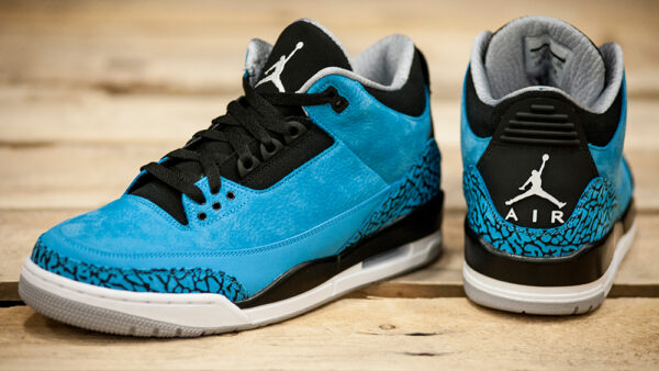 Giày Nike Air Jordan 3 Retro 'Powder Blue' 136064-406 - Ảnh 6