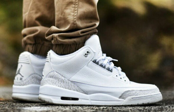 Giày Nike Air Jordan 3 Retro 'Pure Money' 136064-103 - Ảnh 3