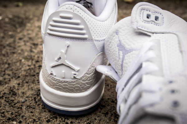 Giày Nike Air Jordan 3 Retro 'Pure White' 136064-111 - Ảnh 6