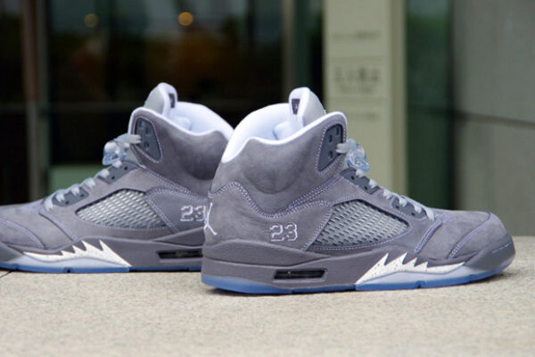 Giày Nike Air Jordan 5 Retro 'Wolf Grey' 136027-005 - Ảnh 4