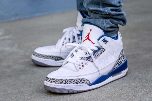 Giày Nike Air Jordan 3 Retro OG BG 'True Blue' 2016 854261-106 - Ảnh 3