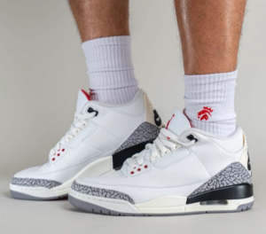Giay Nike Air Jordan 3 Retro GS 'White Cement' DM0967-100