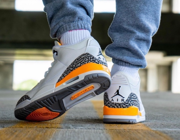 Giày Nike Wmns Air Jordan 3 Retro 'Laser Orange' CK9246-108 - Ảnh 5