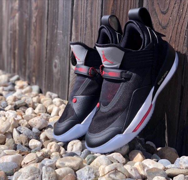 Giày Nike Air Jordan 33 SE 'Black Cement' CD9560-006 - Ảnh 3