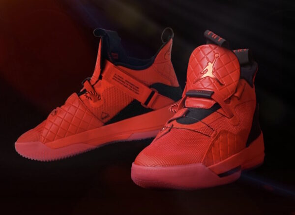 Giày Nike Air Jordan 33 XXXIII University Red  AQ9244-600 - Ảnh 3