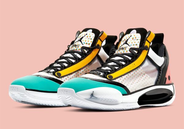 Giày Nike Air Jordan 34 GS 'Guo Ailun' CZ7743-100 - Ảnh 5