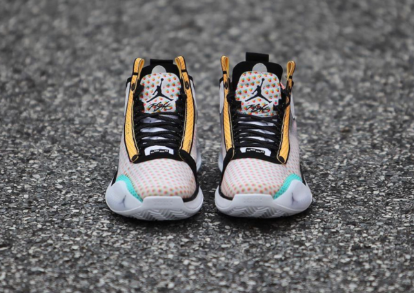 Giày Nike Air Jordan 34 GS 'Guo Ailun' CZ7743-100 - Ảnh 7