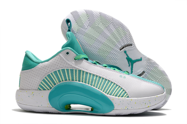 Giày Nike Guo Ailun x Air Jordan 35 Low PF 'Jade' DJ2994-100 - Ảnh 9