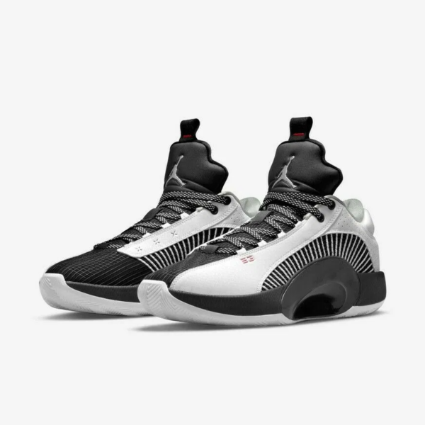 Giày Nike Air Jordan 35 Low PF 'White Black' CW2459-101 - Ảnh 4
