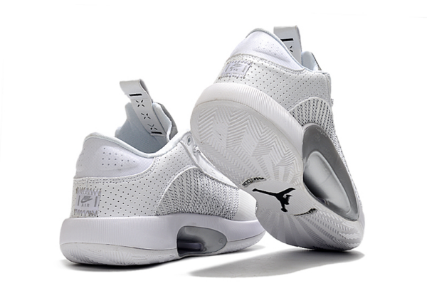 Giày Nike Air Jordan 35 Low PF 'White Metallic Silver' CW2459-100 - Ảnh 3