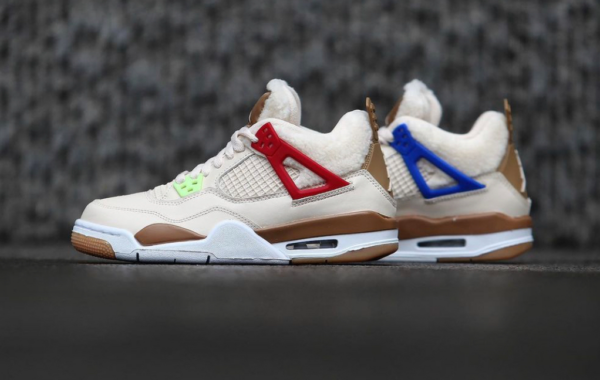 Giày Nike Air Jordan 4 Retro GS 'Wild Things' DH0572-264 - Ảnh 6