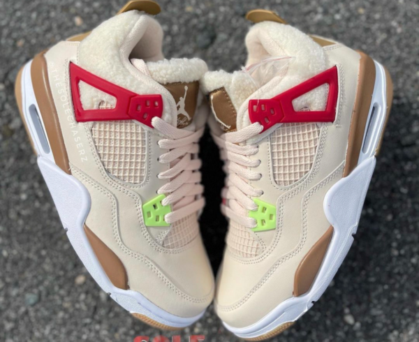 Giày Nike Air Jordan 4 Retro GS 'Wild Things' DH0572-264 - Ảnh 3