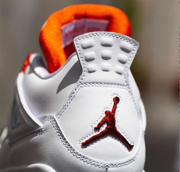 Giày Nike Air Jordan 4 Retro 'Orange Metallic' CT8527-118 - Ảnh 4