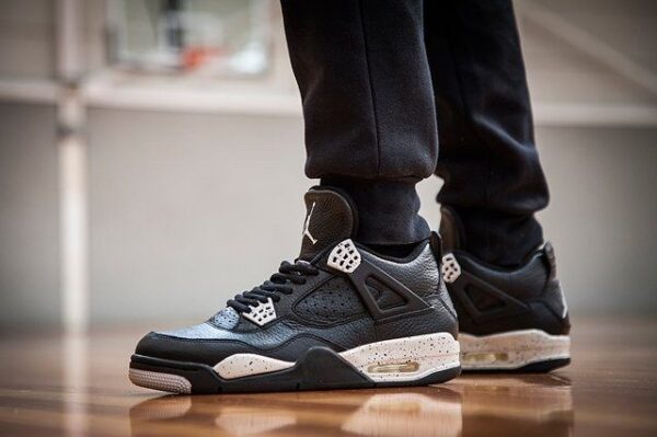 Giày Nike Air Jordan 4 Retro LS 'Oreo' 2015 314254-003 - Ảnh 2