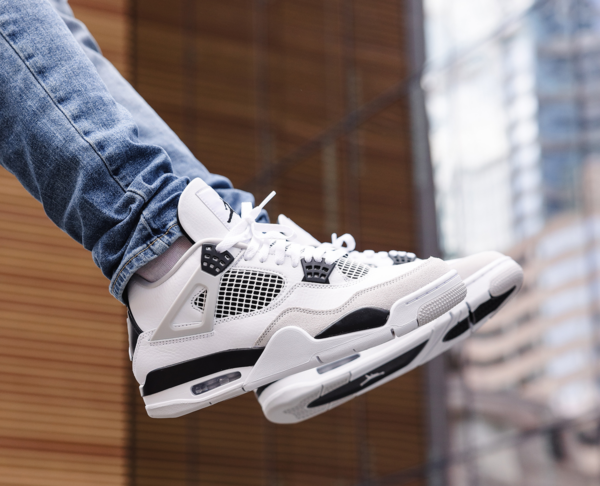 Giày Nike Air Jordan 4 Retro 'Military Black' DH6927-111 - Ảnh 8