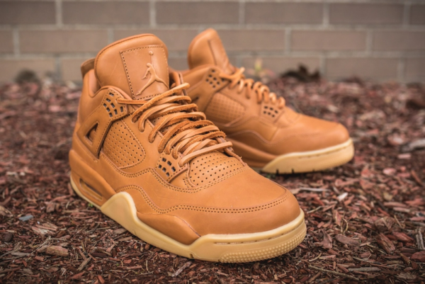 Giày Nike Air Jordan 4 Premium 'Wheat' 819139-205 - Ảnh 5