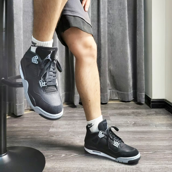 Giày Nike Jordan 4 Retro SE 'Black Light Steel' DH7138-006 - Ảnh 2