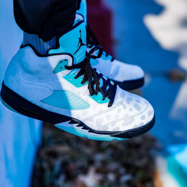 Giày Nike Air Jordan 5 Retro 'Island Green' CN2932-100 - Ảnh 2