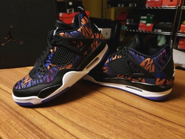 Giày Nike Air Jordan 4 Retro GS 'Rush Violet' BQ9043-401 - Ảnh 5