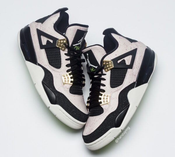 Giày Nike Wmns Air Jordan 4 Retro 'Splatter' AQ9129-601 - Ảnh 3