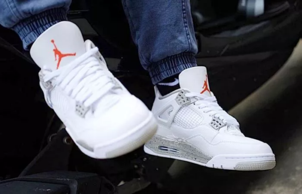 Giày Nike Air Jordan 4 Retro 'White Oreo' CT8527-100 - Ảnh 2