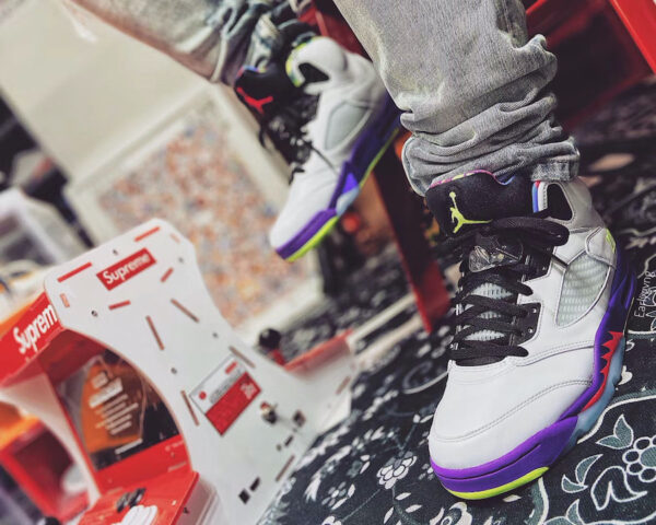 Giày Nike Air Jordan 5 Retro Alternate Bel-Air DB3335-100 - Ảnh 4