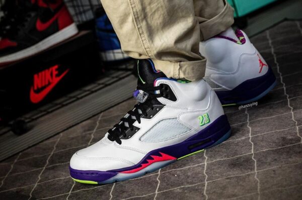 Giày Nike Air Jordan 5 Retro Alternate Bel-Air DB3335-100 - Ảnh 5