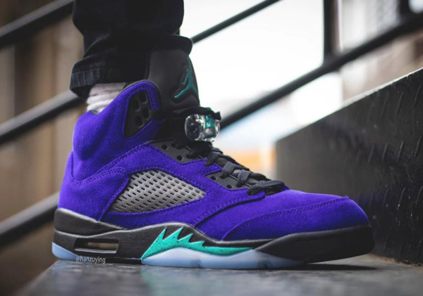 Giày Nike Air Jordan 5 Retro 'Alternate Grape' 136027-500 - Ảnh 3