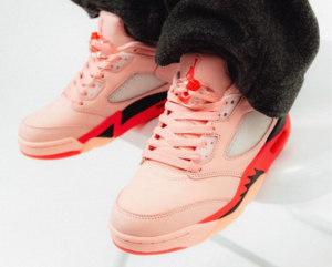 Alternative view of Giày Nike Air Jordan 5 Retro Low Arctic Orange DA8016-806