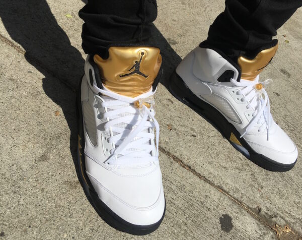 Giày Giày Nike Air Jordan 5 Retro Olympic 2016 440888-133 - Ảnh 9