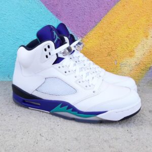Alternative view of Giày Nike Air Jordan 5 Retro 'Grape' 2013 136027-108