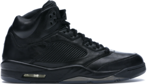 Giay Nike Air Jordan 5 Retro Premium 'Triple Black' 881432-010