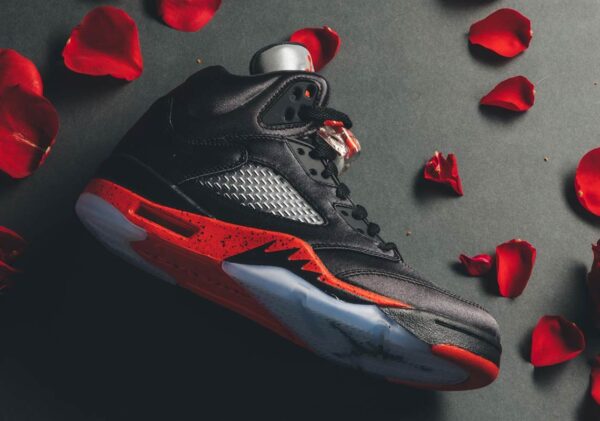 Giày Nike Jordan Retro 5 'Satin Bred' 136027-006 - Ảnh 7