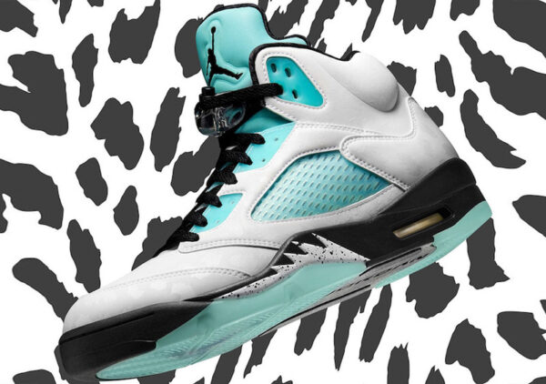 Giày Nike Air Jordan 5 Retro 'Island Green' CN2932-100 - Ảnh 6